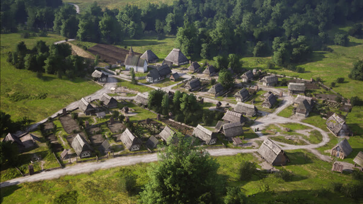 Manor Lordsのゲーム画面